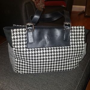 Ralph Lauren Houndstooth bag